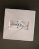 Platinum | 2.55ct - E - VVS2 Oval Lab Diamond | Lab Diamond side stones