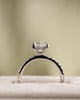 Platinum | 2.04ct - E - VVS2 Oval Lab Diamond | Lab Diamond side stones