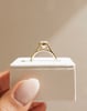18k Yellow Gold | 10x7mm Pear Moissanite