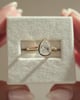 18k Yellow Gold | 10x7mm Pear Moissanite