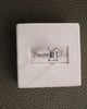 Platinum | 1.59ct - E - VS1 Emerald Lab Diamond | Lab Diamond side stones