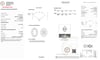Platinum | 2ct - E - VS1 Oval Lab Diamond | Lab Diamond side stones