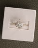 18k Yellow Gold | 1.83ct - E - VVS2 Pear Lab Diamond | Lab Diamond side stones