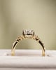 18k Yellow Gold | 2.09ct - E - VS1 Pear Lab Diamond | Lab Diamond side stones