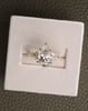 18k Yellow Gold | 2.55ct - F - VVS2 Pear Lab Diamond | Lab Diamond side stones