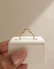 18k Yellow Gold | 1.53ct - F - VS1 Radiant Lab Diamond