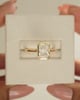 18k Yellow Gold | 1.53ct - F - VS1 Radiant Lab Diamond