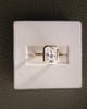 18k Yellow Gold | 9x7mm Radiant Moissanite