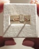 18k Yellow Gold | 1.36ct - E - VS1 Radiant Lab Diamond