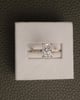 18k Yellow Gold | 2.05ct - E - VVS2 Radiant Lab Diamond | Lab Diamond side stones