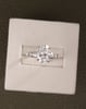 Platinum | 2.07ct - E - VVS2 Oval Lab Diamond | Lab Diamond side stones