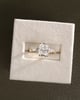 18k Yellow Gold | Low Set | 2.32ct - D - VVS1 Elongated Cushion Lab Diamond | Lab Diamond side stones