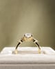 18k Yellow Gold | Low Set | 2.32ct - D - VVS1 Elongated Cushion Lab Diamond | Lab Diamond side stones