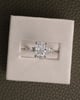 Platinum | High Set | 2.53ct - E - VVS2 Elongated Cushion Lab Diamond | Lab Diamond side stones