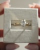 18k Yellow Gold | 8x6mm Oval Moissanite