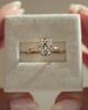 18k Yellow Gold | 9x6.5mm Oval Moissanite