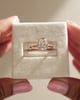 18k Rose Gold | 9x6.5mm Oval Moissanite