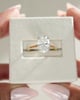 18k Yellow Gold / Platinum | 2.5ct - E - VS1 Oval Lab Diamond | Lab Diamond side stones