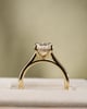 18k Yellow Gold | 2.53ct - F - VS1 Oval Lab Diamond | Lab Diamond side stones