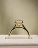 18k Yellow Gold | 2.45ct - E - VS1 Oval Lab Diamond | Lab Diamond side stones