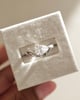 Platinum | 9x6mm Pear Moissanite