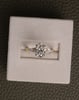 18k Yellow Gold | High Set | 1.53ct - F - VS1 Oval Lab Diamond | Lab Diamond side stones