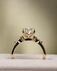 18k Yellow Gold | High Set | 2.43ct - E - VS1 Oval Lab Diamond | Lab Diamond side stones