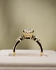 18k Yellow Gold | High Set | 2.21ct - D - VVS2 Oval Lab Diamond | Lab Diamond side stones