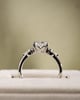 Platinum | Low Set | 1.57ct - D - VVS2 Oval Lab Diamond | Lab Diamond side stones