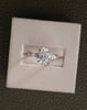 Platinum | High Set | 1.9ct - E - VVS1 Oval Lab Diamond | Lab Diamond side stones