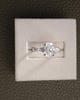 Platinum | High Set | 1.9ct - E - VVS1 Oval Lab Diamond | Lab Diamond side stones