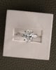 Platinum | High Set | 2.47ct - F - VVS2 Oval Lab Diamond | Lab Diamond side stones