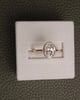 18k Yellow Gold | 2.5ct - E - VVS2 Oval Lab Diamond | Lab Diamond side stones