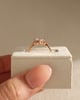 18k Rose Gold | 1.06ct - D - VS1 Princess Lab Diamond | Lab Diamond side stones