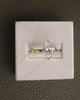 18k Yellow Gold | High Set | 2.57ct - E - VVS2 Oval Lab Diamond | Lab Diamond side stones