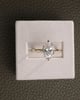 18k Yellow Gold | High Set | 2.78ct - E - VVS2 Oval Lab Diamond | Lab Diamond side stones