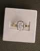 18k Yellow Gold | 3.04ct - D - VS1 Elongated Cushion Lab Diamond | Lab Diamond side stones
