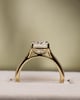 18k Yellow Gold | 2.53ct - E - VVS2 Elongated Cushion Lab Diamond | Lab Diamond side stones