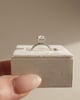 Platinum | 8.5x6.5mm Radiant Moissanite | Lab Diamond side stones