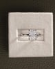 Platinum | 2.27ct - D - VVS2 Elongated Cushion Lab Diamond | Lab Diamond side stones