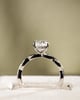 Platinum | 2.02ct - F - VVS2 Oval Lab Diamond | Lab Diamond side stones