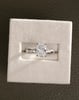 Platinum | 2.06ct - D - VVS1 Elongated Cushion Lab Diamond | Lab Diamond side stones