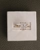 18k Yellow Gold | 2.75ct - E - VS1 Elongated Cushion Lab Diamond | Lab Diamond side stones