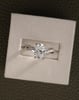 Platinum | 2.02ct - E - VVS2 Elongated Cushion Lab Diamond | Lab Diamond side stones