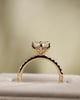 18k Yellow Gold | 3.08ct - E - VVS2 Marquise Lab Diamond | Lab Diamond side stones