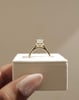 18k Yellow Gold | 4.01ct - E - VVS2 Elongated Cushion Lab Diamond | Lab Diamond side stones