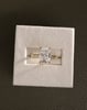 18k Yellow Gold | 2.96ct - E - VS1 Elongated Cushion Lab Diamond | Lab Diamond side stones