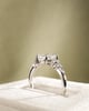 Platinum | 1.52ct - E - VVS2 Radiant Lab Diamond | Lab Diamond side stones