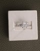 Platinum | 1.72ct - F - VVS2 Radiant Lab Diamond | Lab Diamond side stones