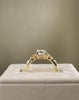 18k Yellow Gold | 1.65ct - D - VS1 Elongated Cushion Lab Diamond | Lab Diamond side stones